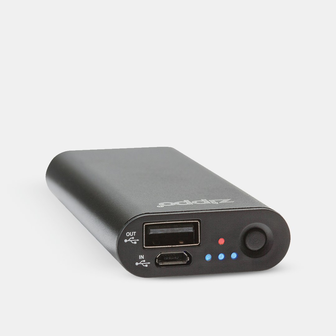 Zippo USB Hand Warmer Power Banks Apparel Drop